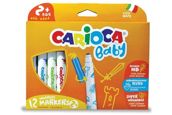 Carioca Baby Marker 12 stk